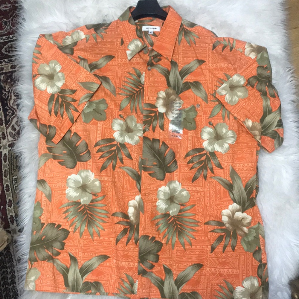 🔥🔥🔥NWOT PIERRE CARDIN 100% COTTON SHIRT Size XL